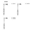 VW 06B905409F Ignition Cable Kit